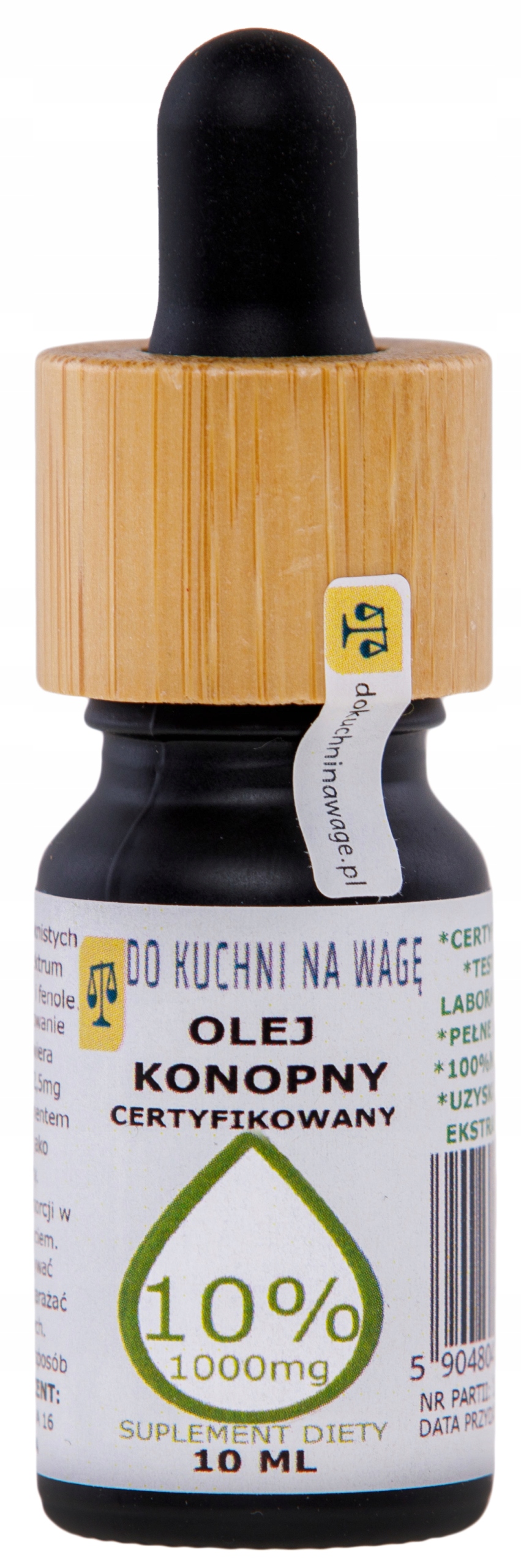 

Olej Cbd+cbda 10% certyfikowany full spectrum 10ml