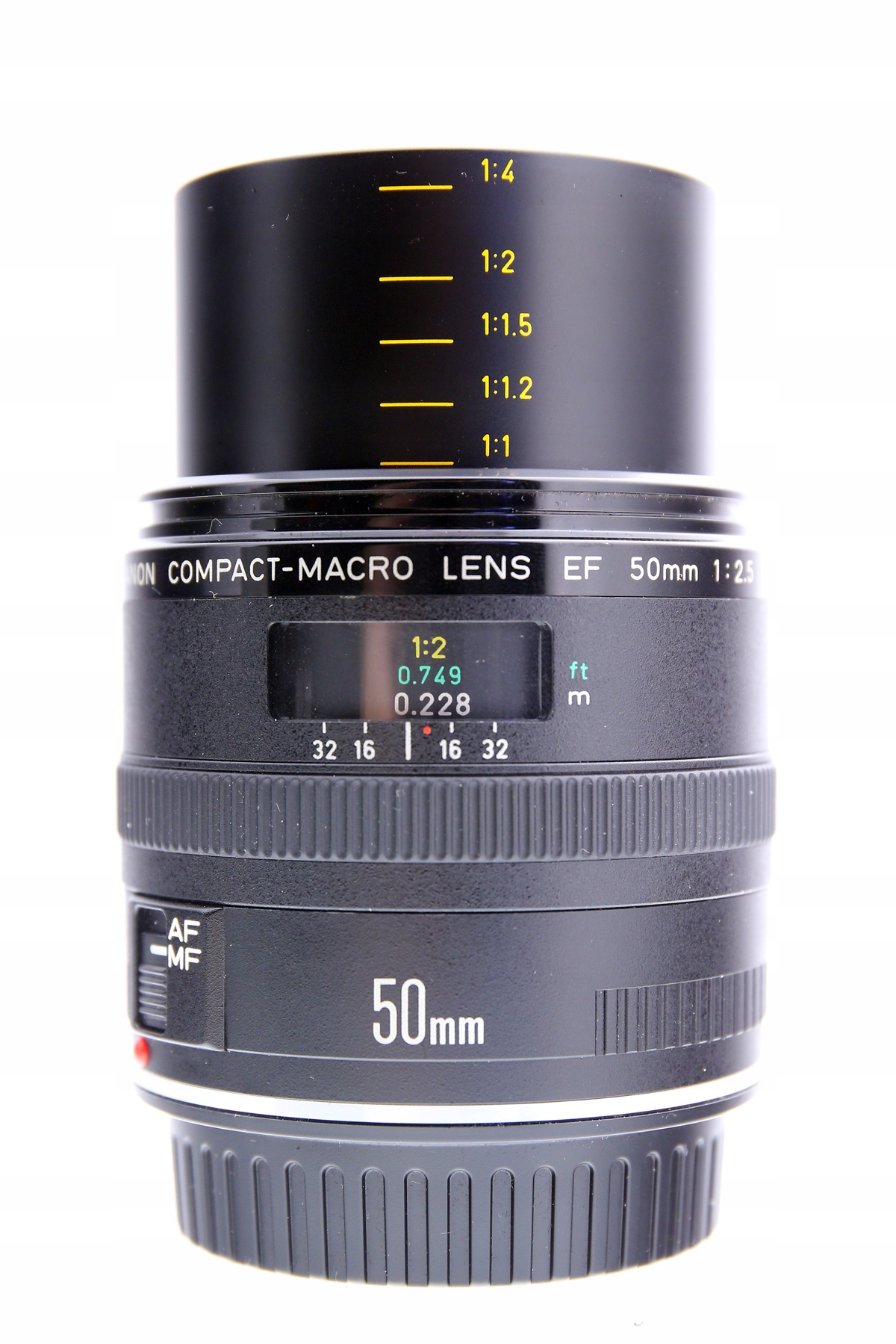 Canon EF 50 mm MACRO GRATIS FILTR UV Przysłona f/2.5