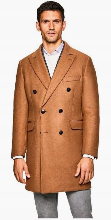 Hackett shop camel coat