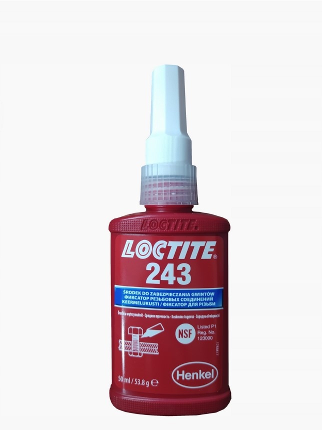 LOCTITE 243 50 мл клей для різьбових з'єднань