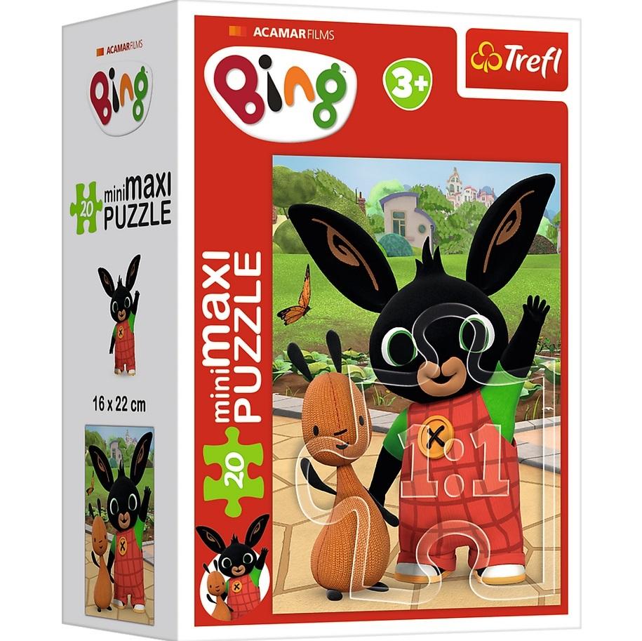 

Puzzle Trefl miniMaxi Przyjaciele Binga 3 20 el.
