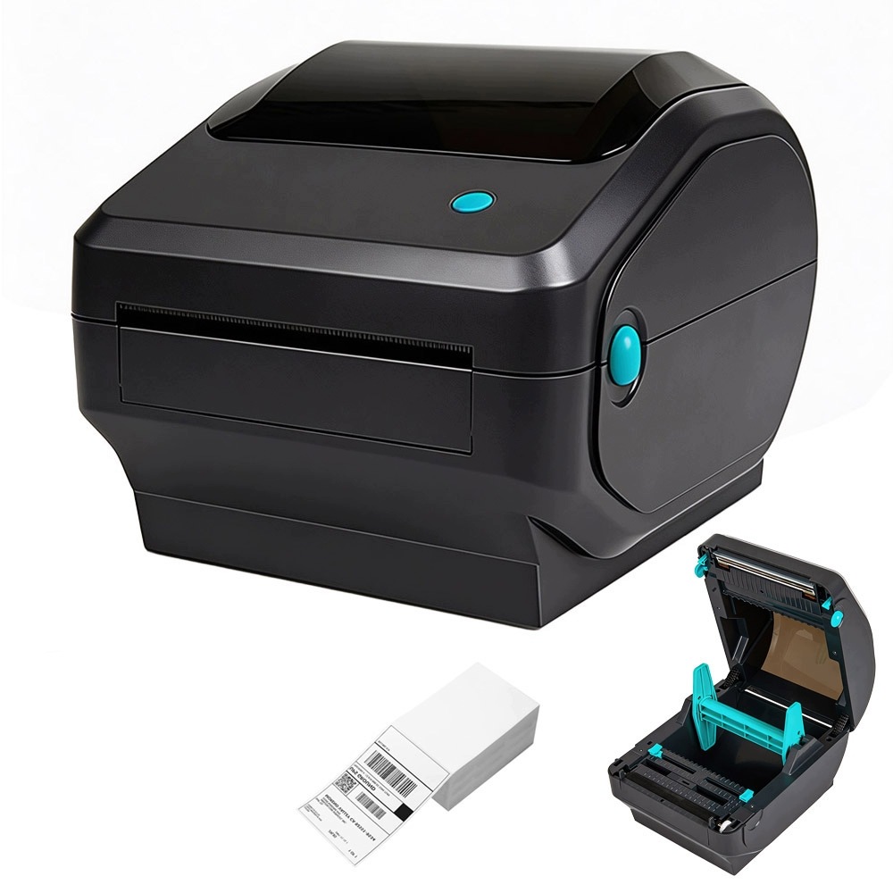 Termická tiskárna samolepících kurýrních štítků WiFi Bluetooth Usb