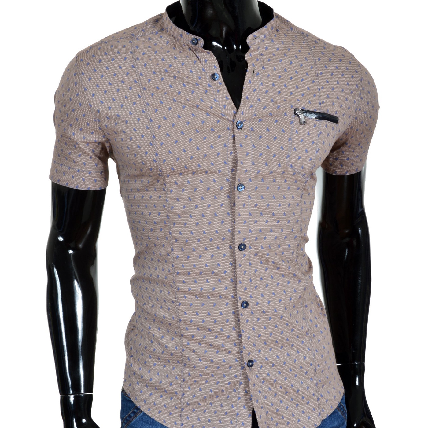 Pánská košile Mondo Exclusive bez límce