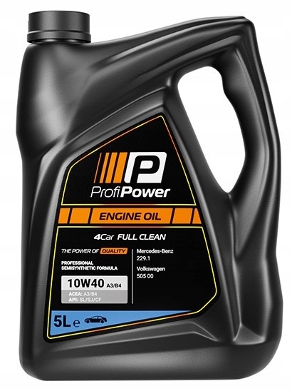Olej Profipower 4CAR 10V40 5L Full Clean