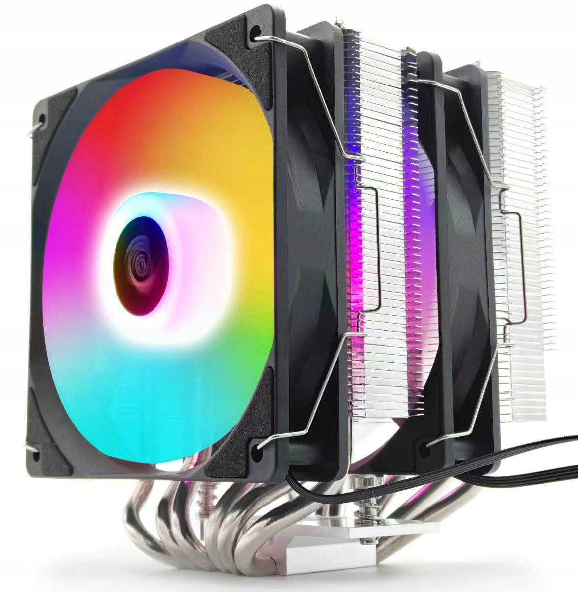 Chłodzenie Do Procesora 240W Amd Intel Lga 1700 AM5 Pwm Argb 6 Ciepłowodów