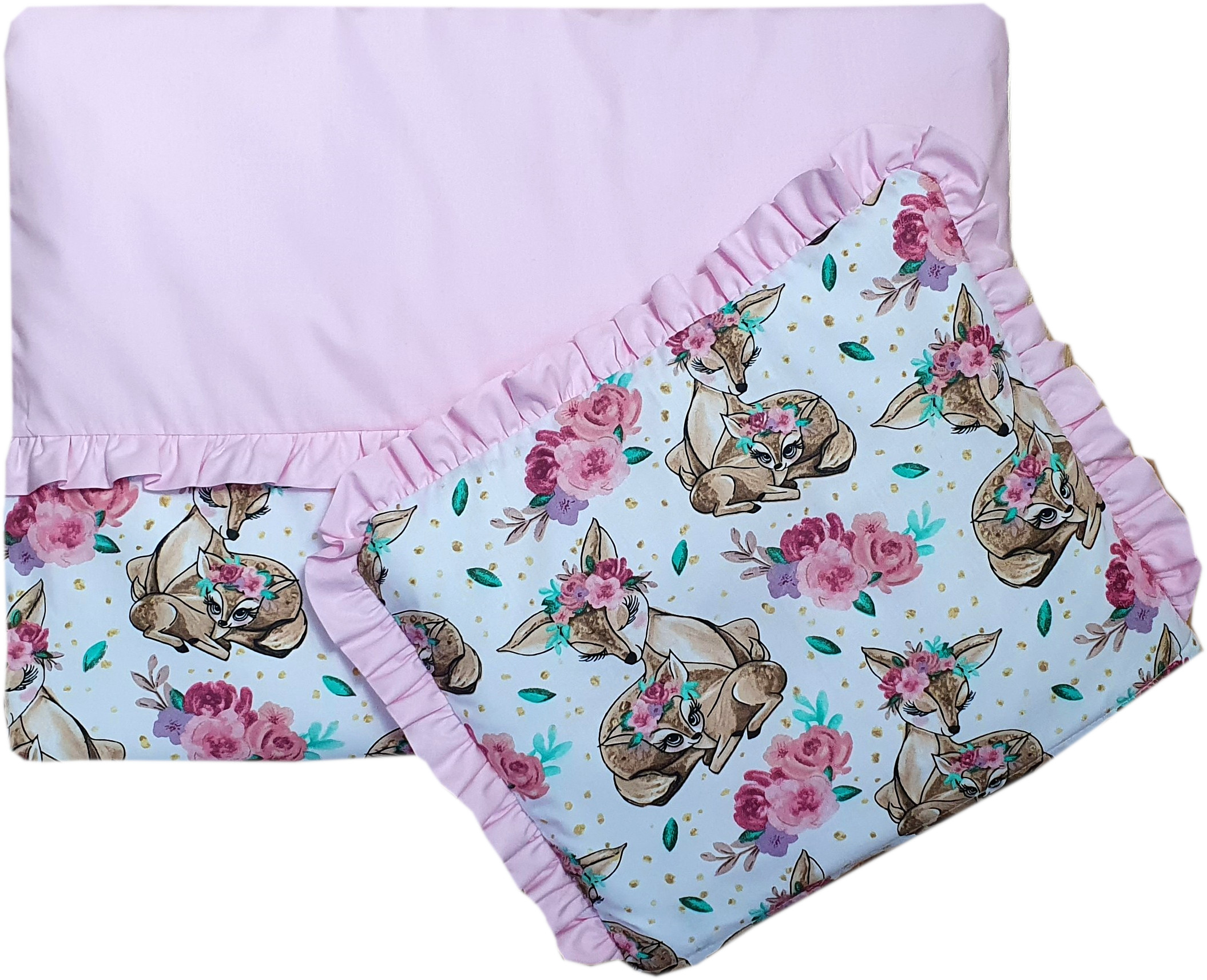 

Pościel do łóżeczka Chicco Next2Me 4el Sarenki Róż