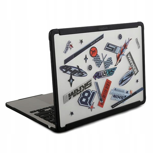 Skinarma pouzdro pro MacBook Air 13" (M3-M2) průhledný/frost clear