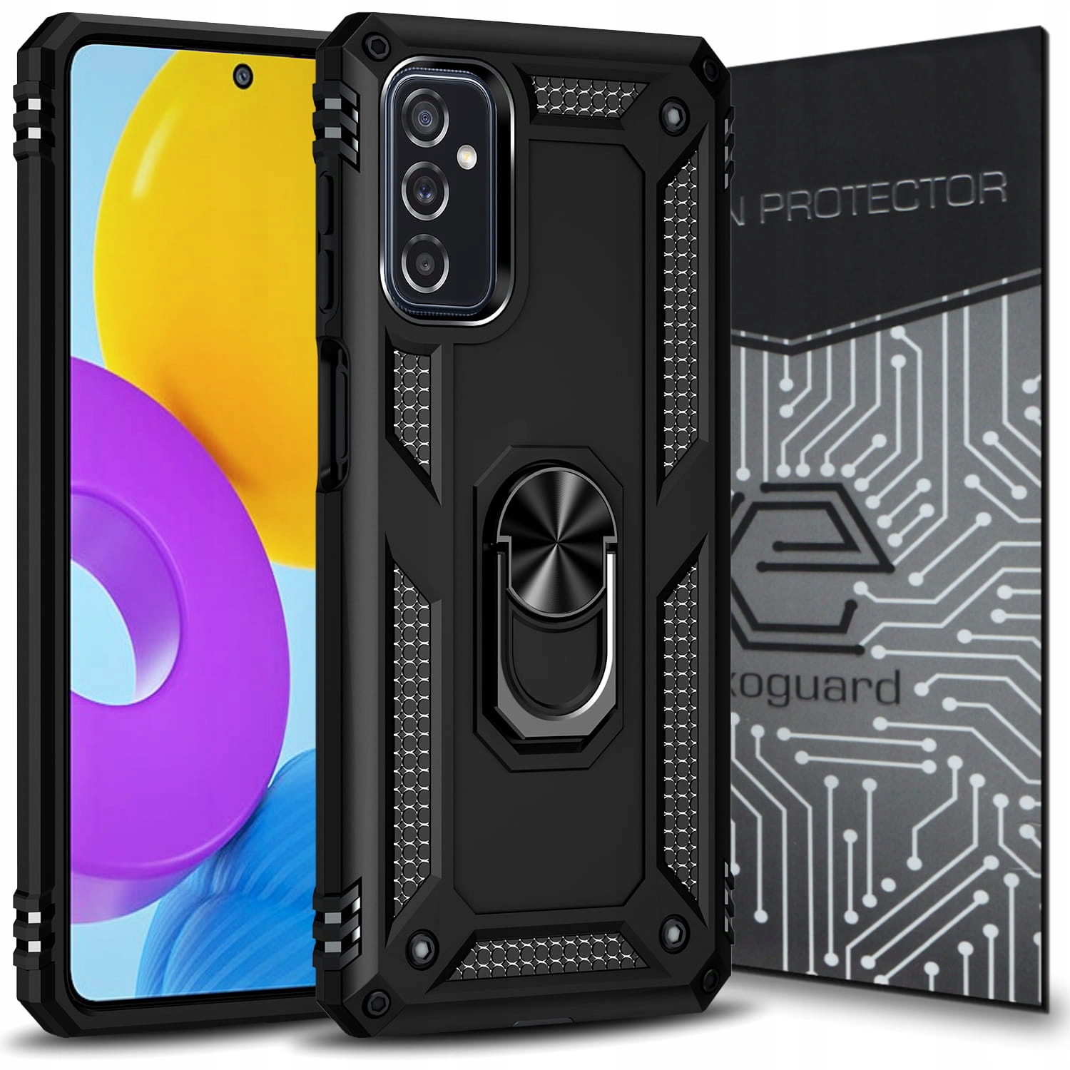 

Case Etui Pancerne+szkło do Samsung Galaxy M52 5G