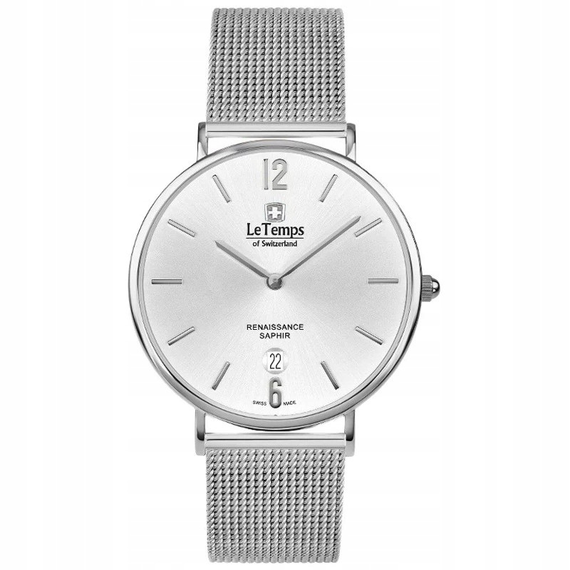 Pánské Hodinky Le Temps LT1018.01BS01 stříbrné