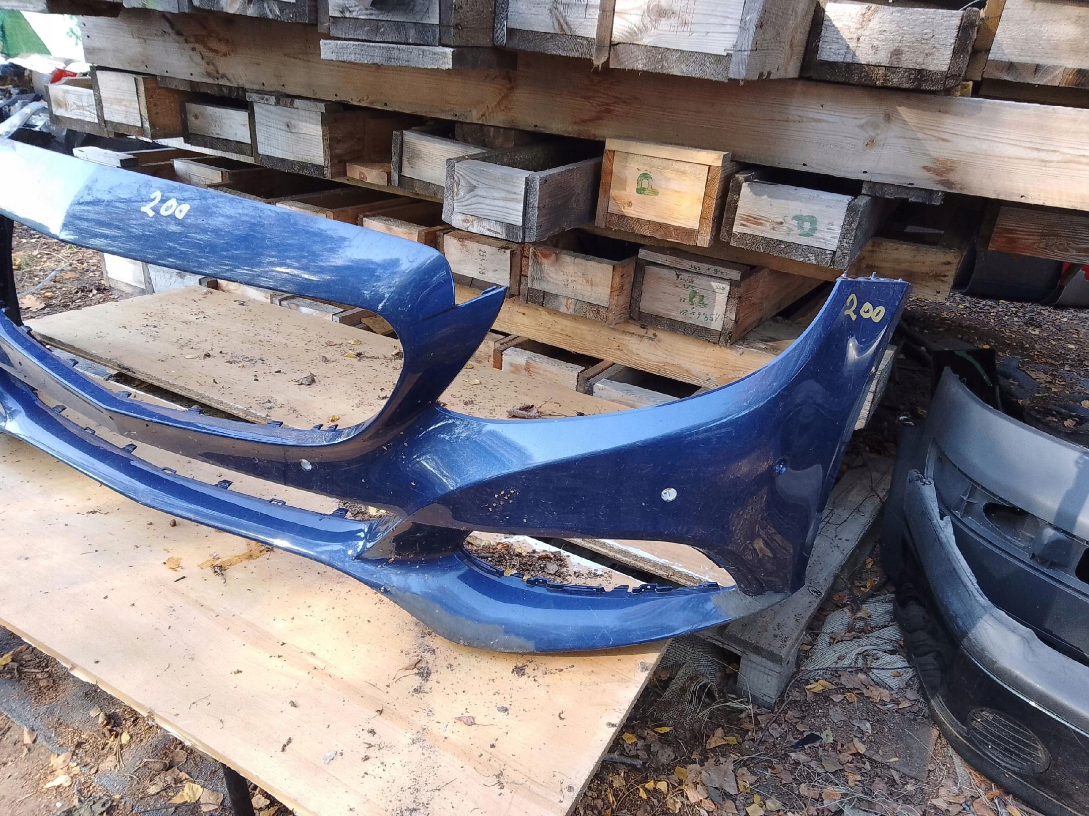 bumper front MERCEDES W205 PDC
