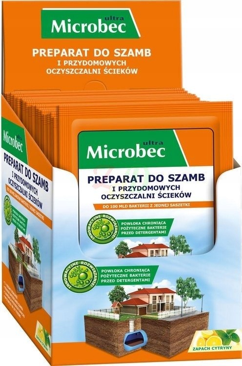 

Bakterie Do Szamb I Oczyszczalni Microbec 18 X 25G