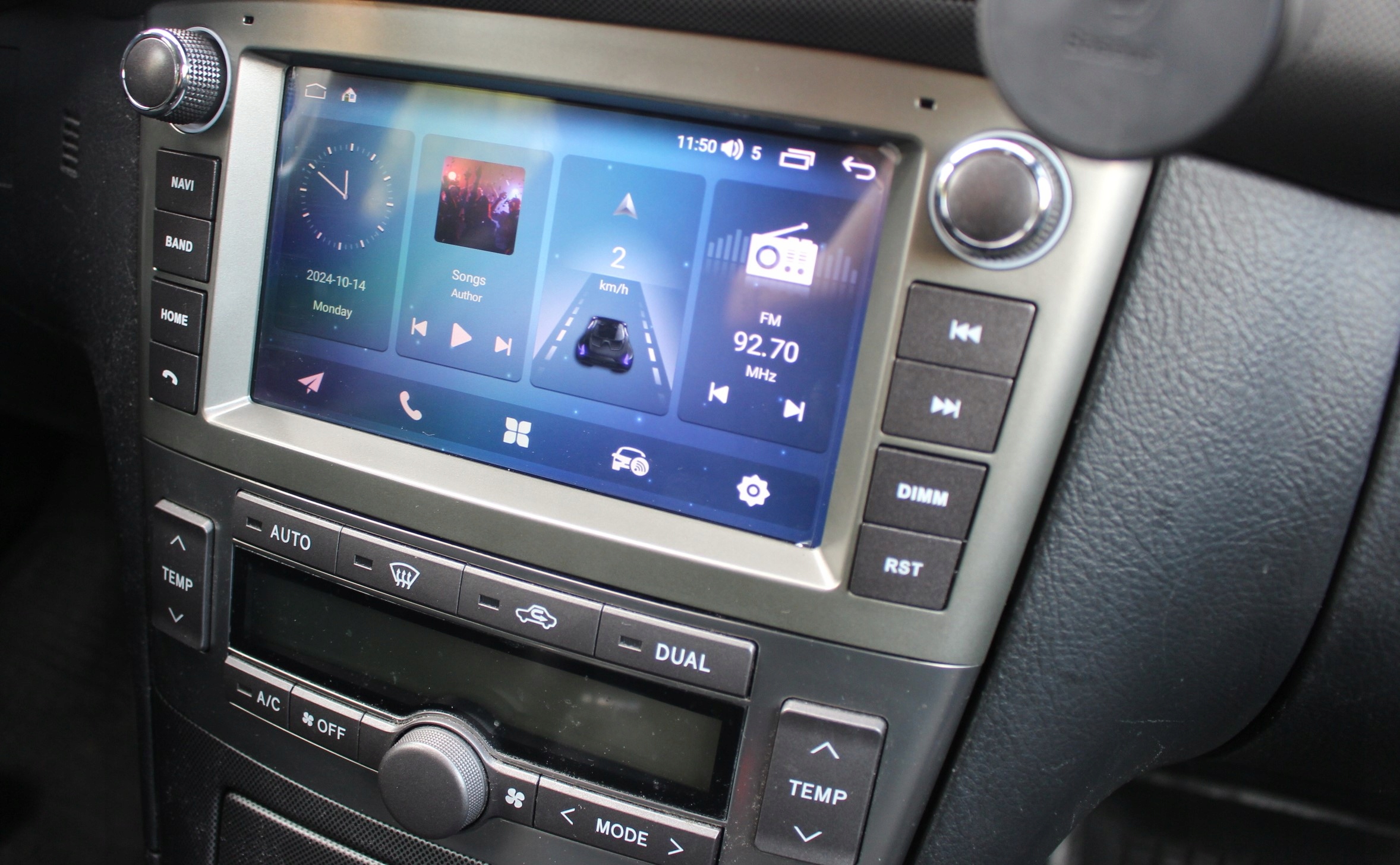 RADIO NAWIGACJA GPS TOYOTA AVENSIS 2003-2008 T25 Model MAISUN 8/128 MT-F587