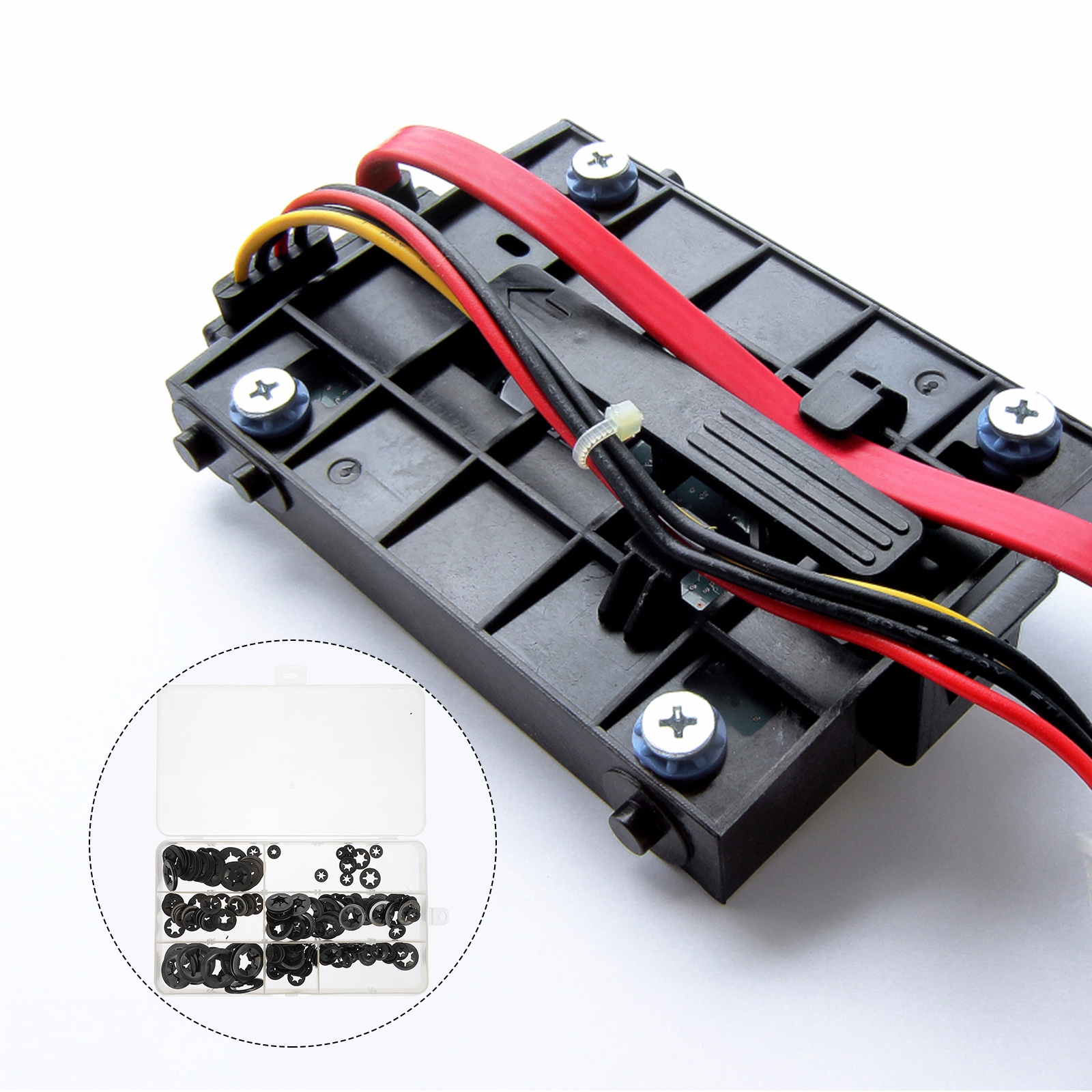 PODKŁADKI WCISKAJĄ PODKŁADKĘ OTWORU ZACISKÓW Marka bez marki