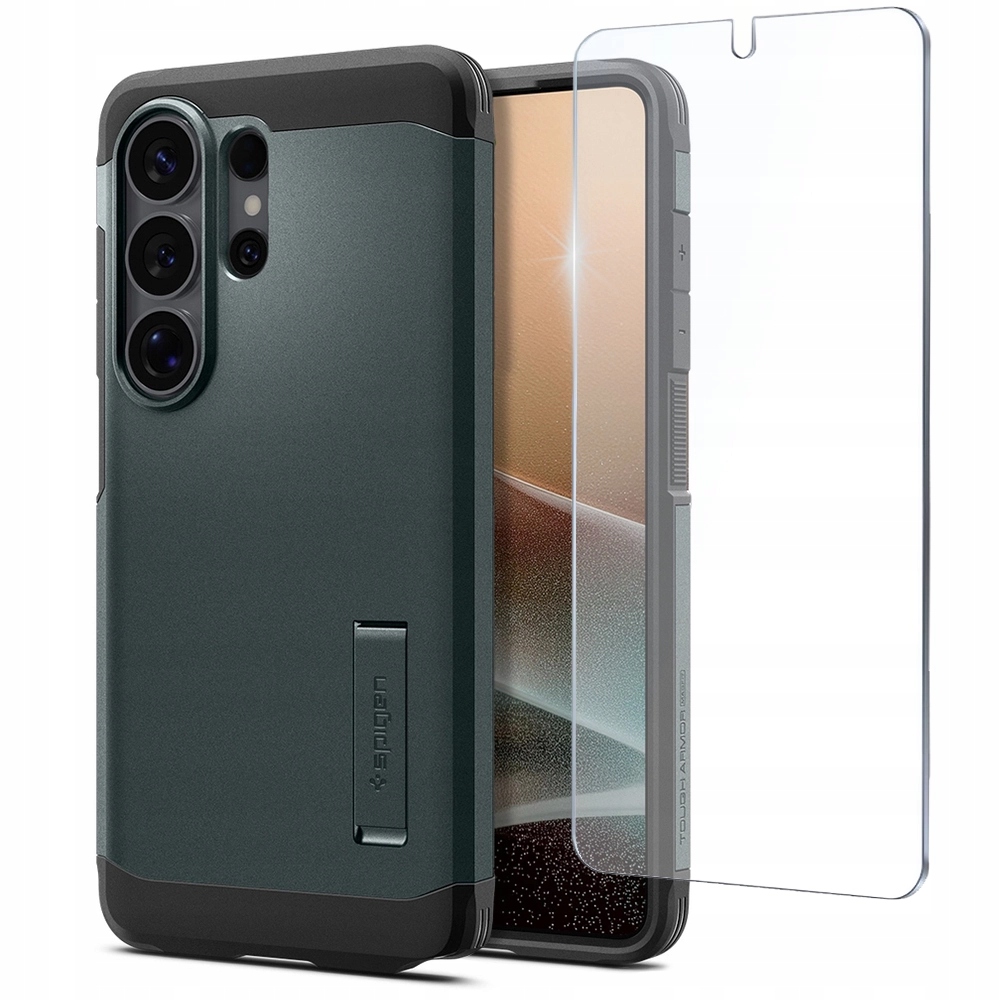 Pouzdro Spigen Tough Armor pro Galaxy S26 Ultra, pouzdro pro MagSafe Sklo 9H