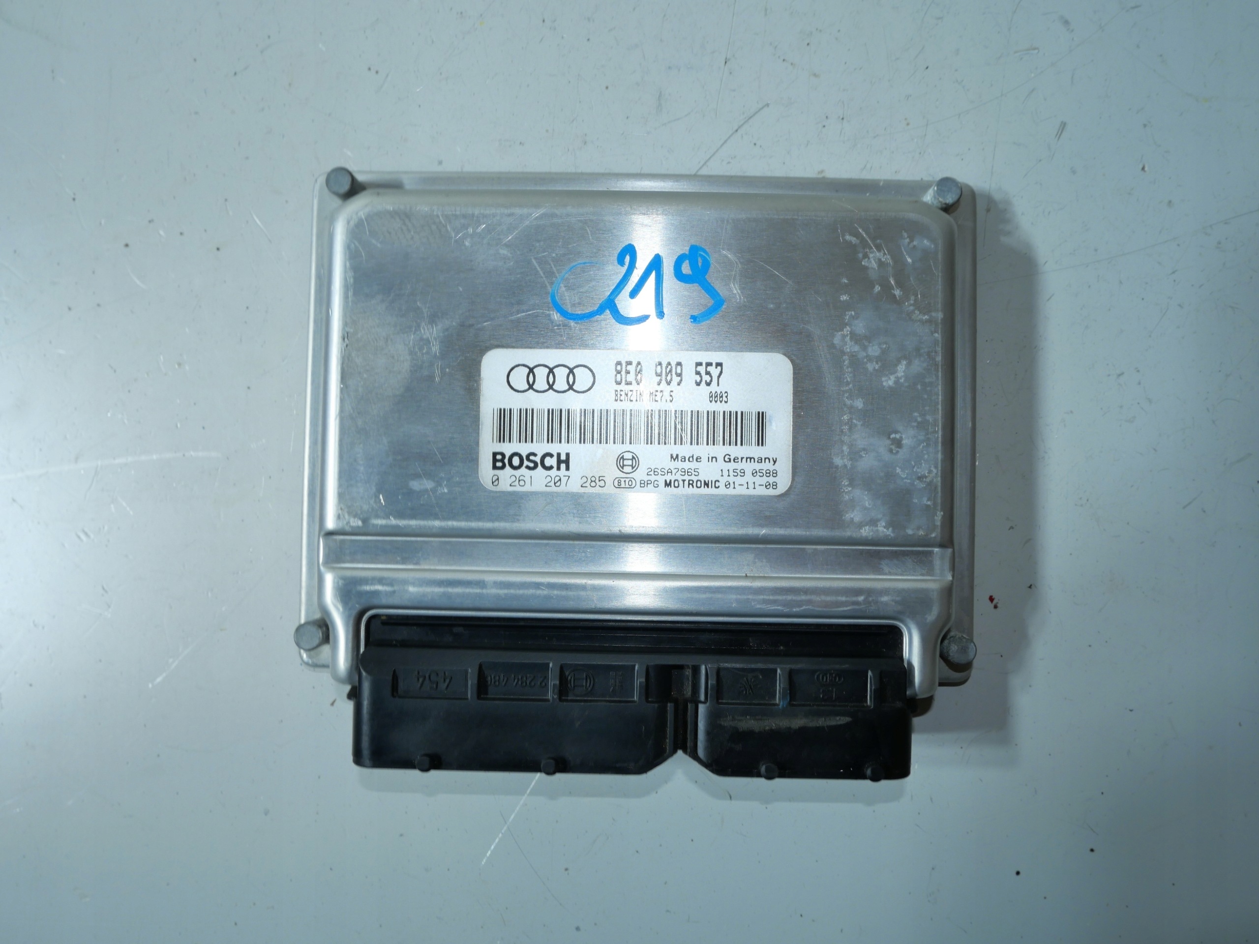 Computer Bedienteil DES MOTORS AUDI A4 B6 8E0909557