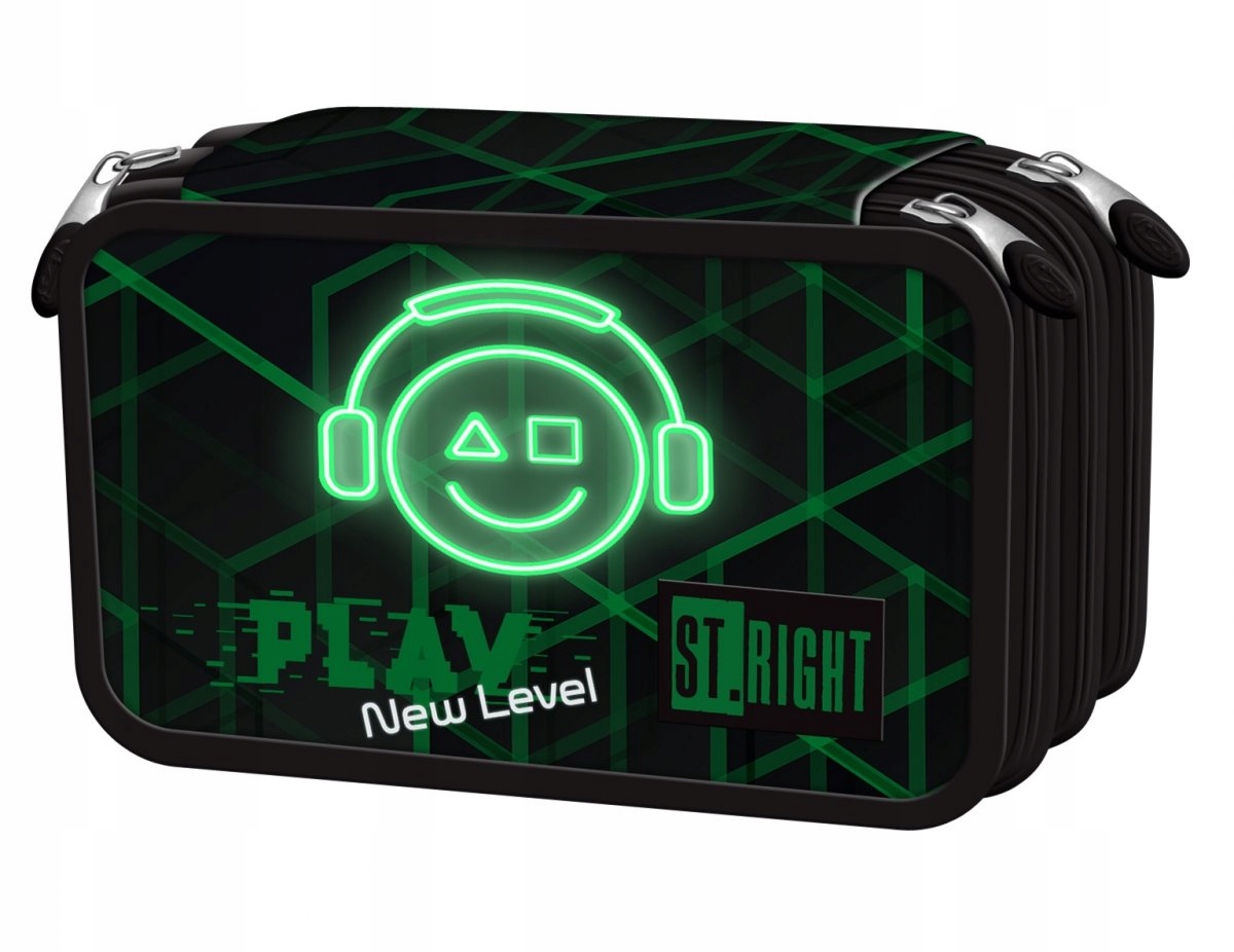 PIÓRNIK POTRÓJNY Z WYPOSAŻENIEM PLAY NEW LEVEL