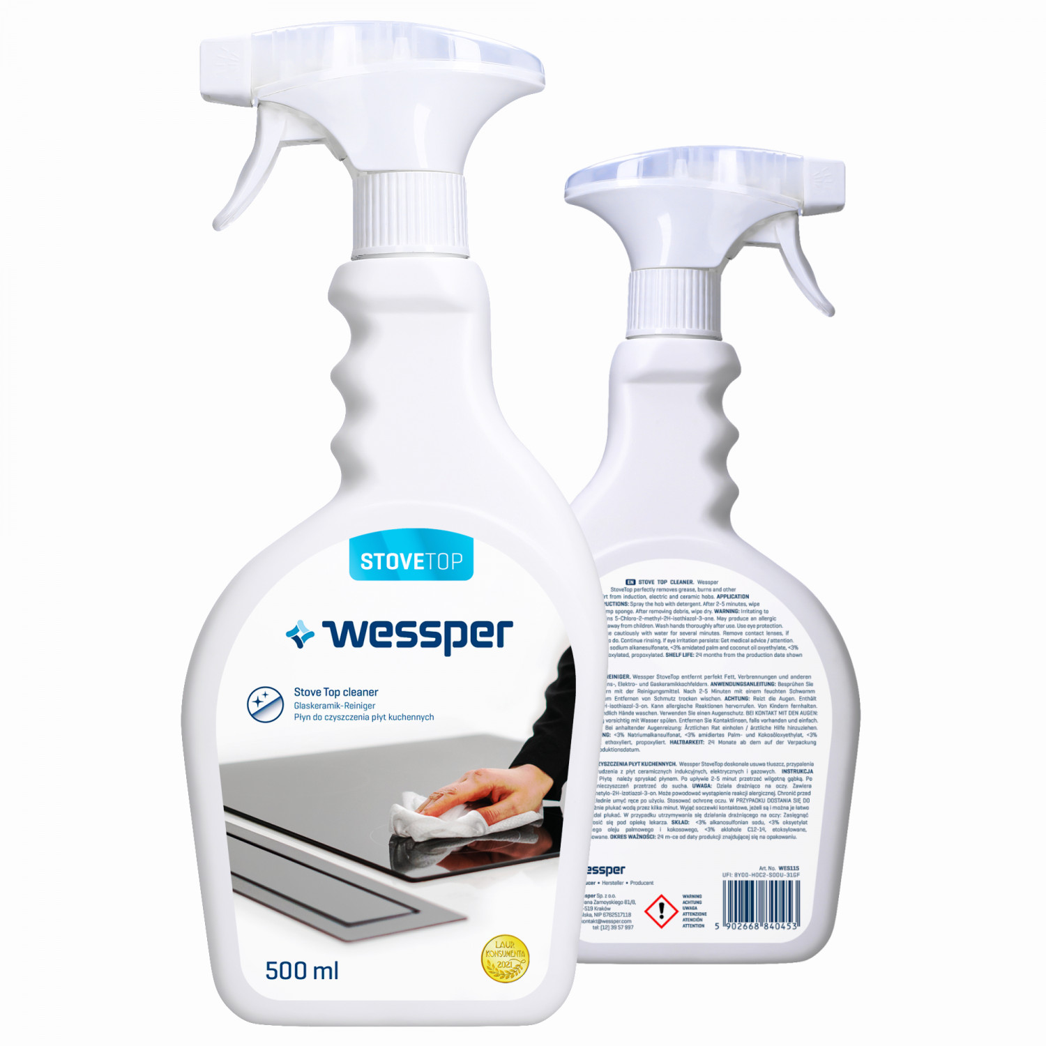 

Płyn Do Czyszczenia Płyt Kuchennych Indukcji 500ML