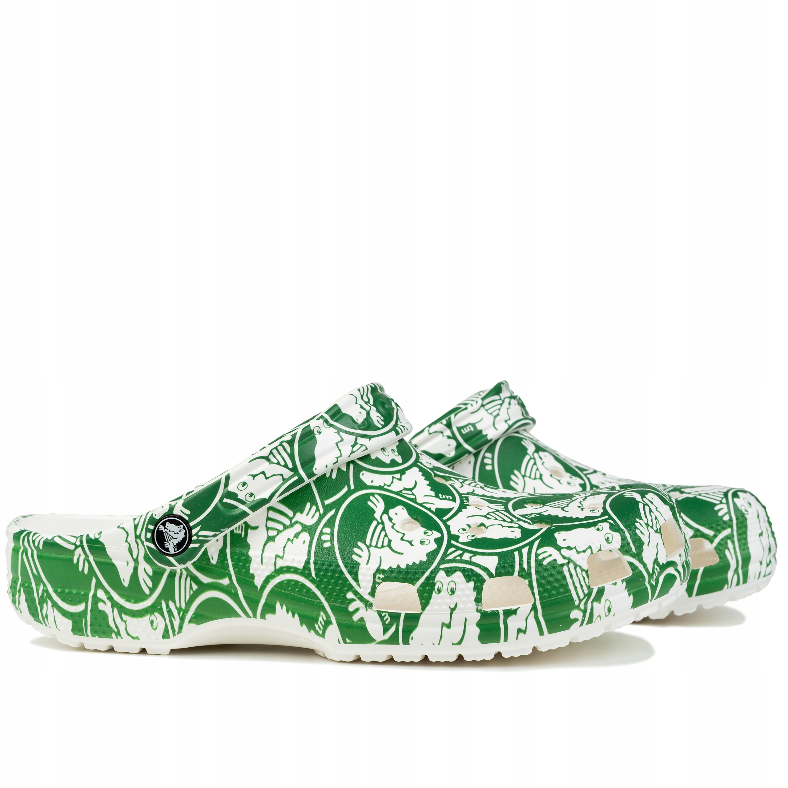 Pánské pantofle Crocs Classic Duke Print Clog 2100033WH