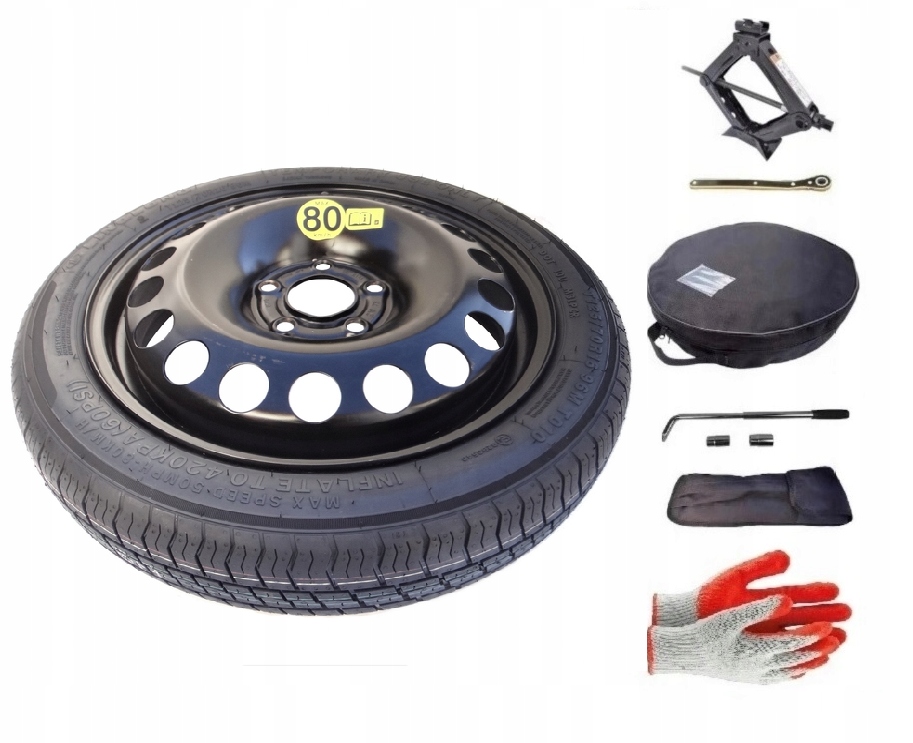 Dojezdové kolo Opel Meriva B 115/70R16 Set