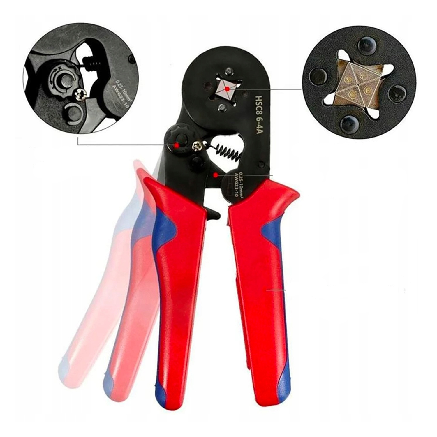 Praska kabli zaciskarka do tulejek 1200 końcówek Kod producenta 5904162806522