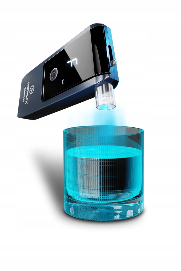 BARDZO DOKŁADNY ALKOMAT ELEKTROCHEMICZNY WYŚWIETLACZ LCD ZESTAW Marka Promiler