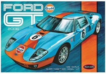 Model plastový Auto Gulf 2006 Ford Gt 1:25 (Snap k sestavení) P