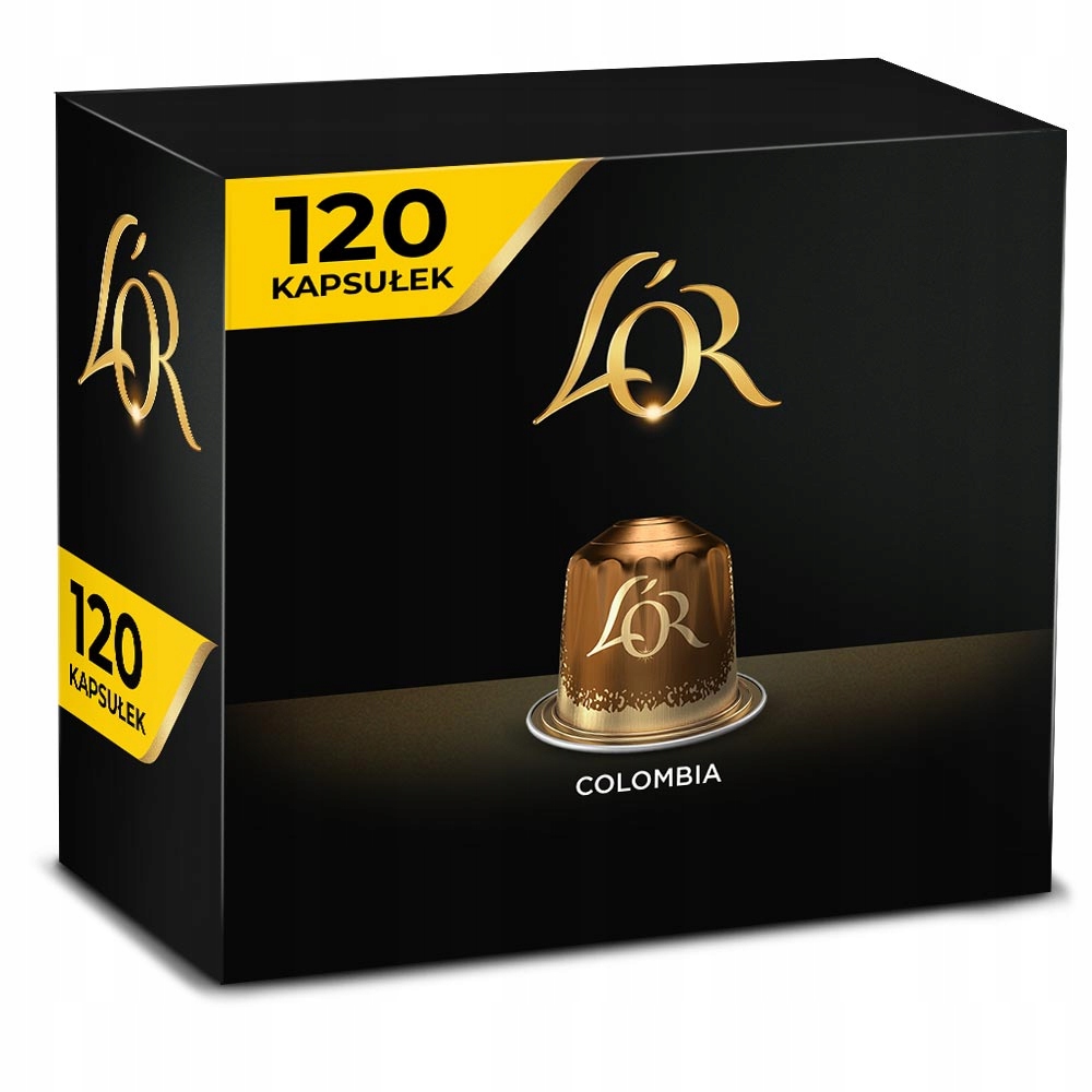 Kapsułki do Nespresso(r)* L'or Espresso Colombia 10+2 [120 kaw]