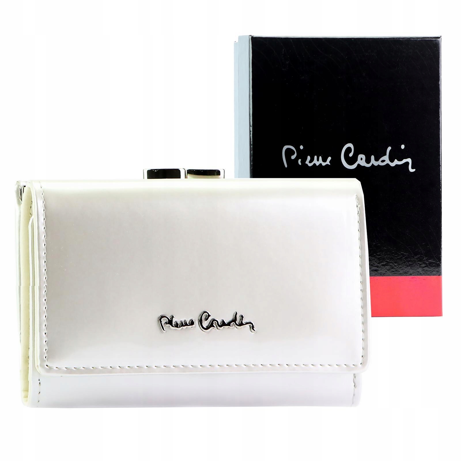 Originální Středně Lakovaná Dámská Peněženka Na Patent A Bižuterii P.cardin