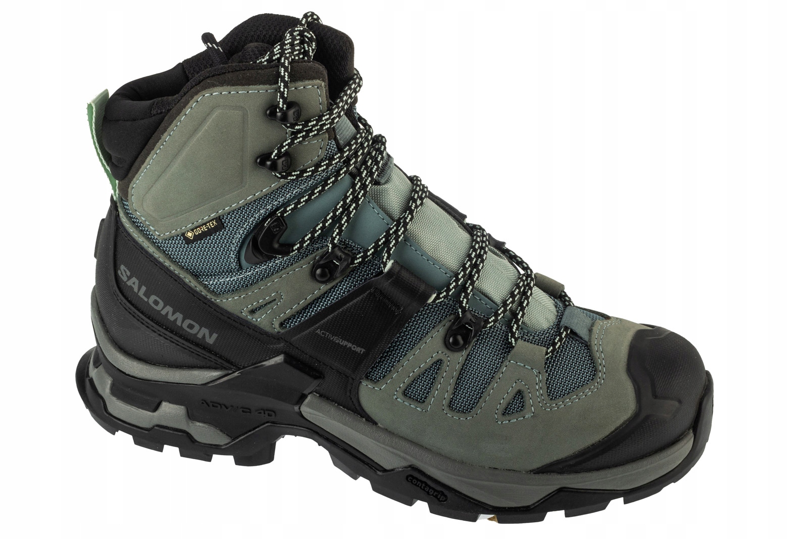 Salomon Quest 4 Gtx W [37 1/3] Dámské trekové boty Nubuk Šedá