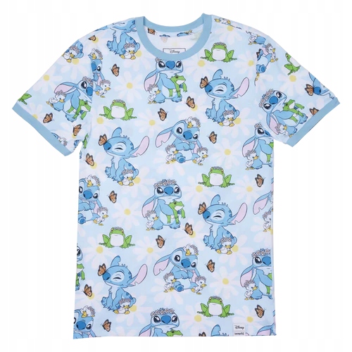 Lilo A Stitch Jarní Stitch Unisex Tričko Loungefly (s)