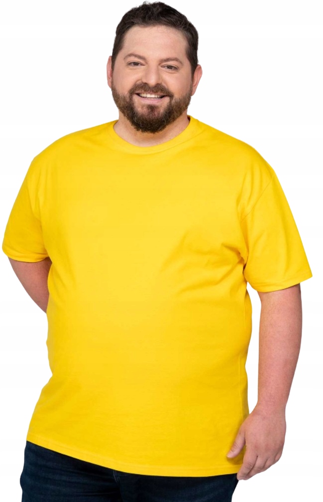 

T-shirt koszulka 100% bawełna Jhk Ocean żółta L