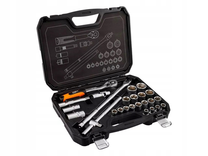 Zestaw kluczy nasadowych Neo Tools 10-205 (25 elementów)