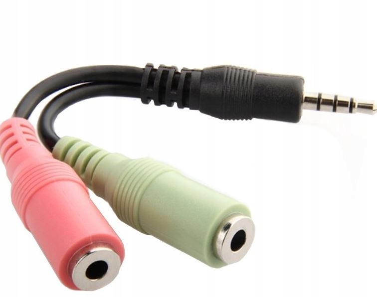 Kabel zasilający AD-0023-BK Jack Mini-jack Mini M/FLanberg 0,2 m
