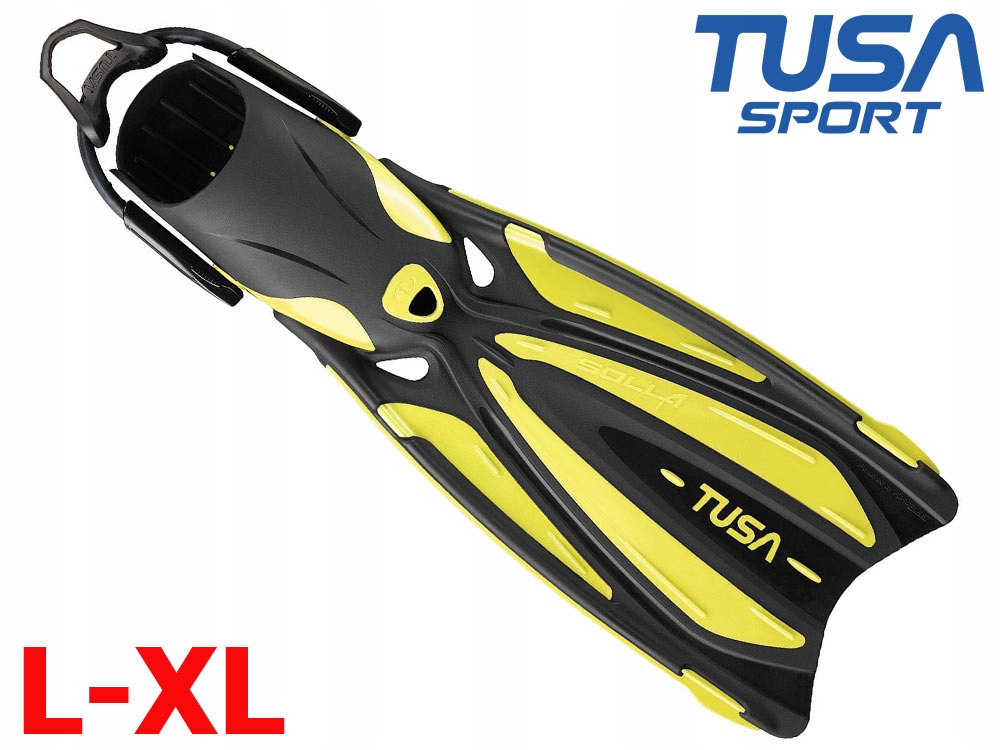 Tusa Płetwy regulowane Bangee na buty nurkowe Solla B SF-0114 L-XL 44-50 Fy