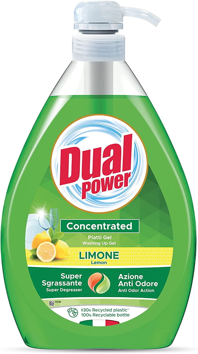 

Płyn do mycia naczyń Dual Power cytrynowy 1 l It