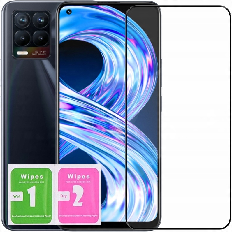 

Szkło 5D Cały Ekran Pełne Full na Realme 8 8 Pro