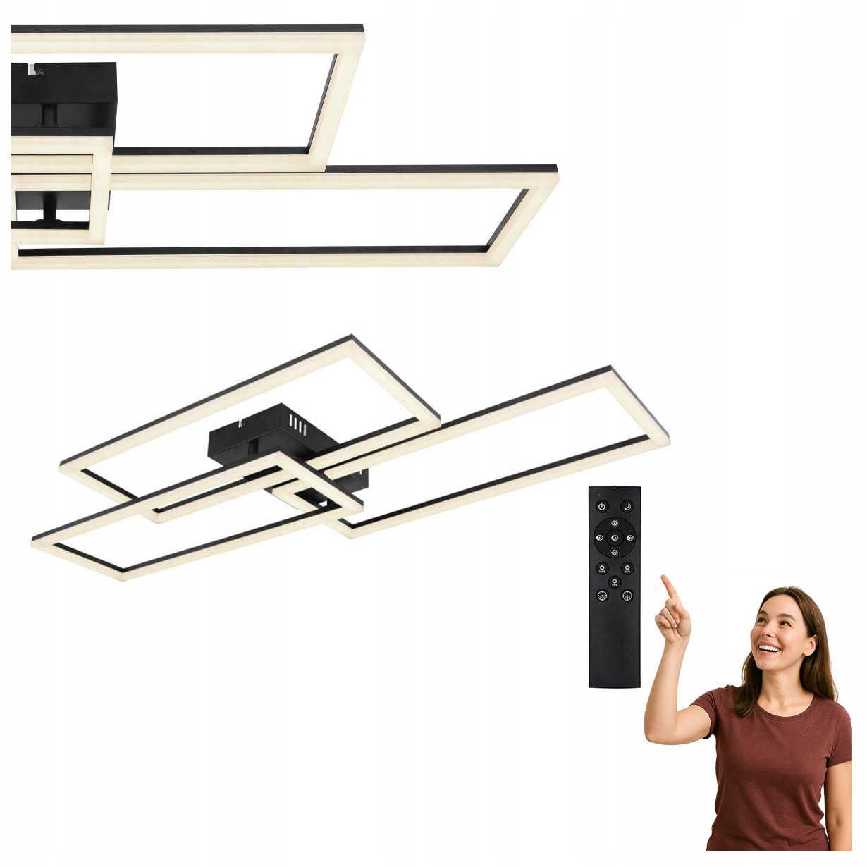 Led stropná lampa 58W Tiny 67247-58 Globo