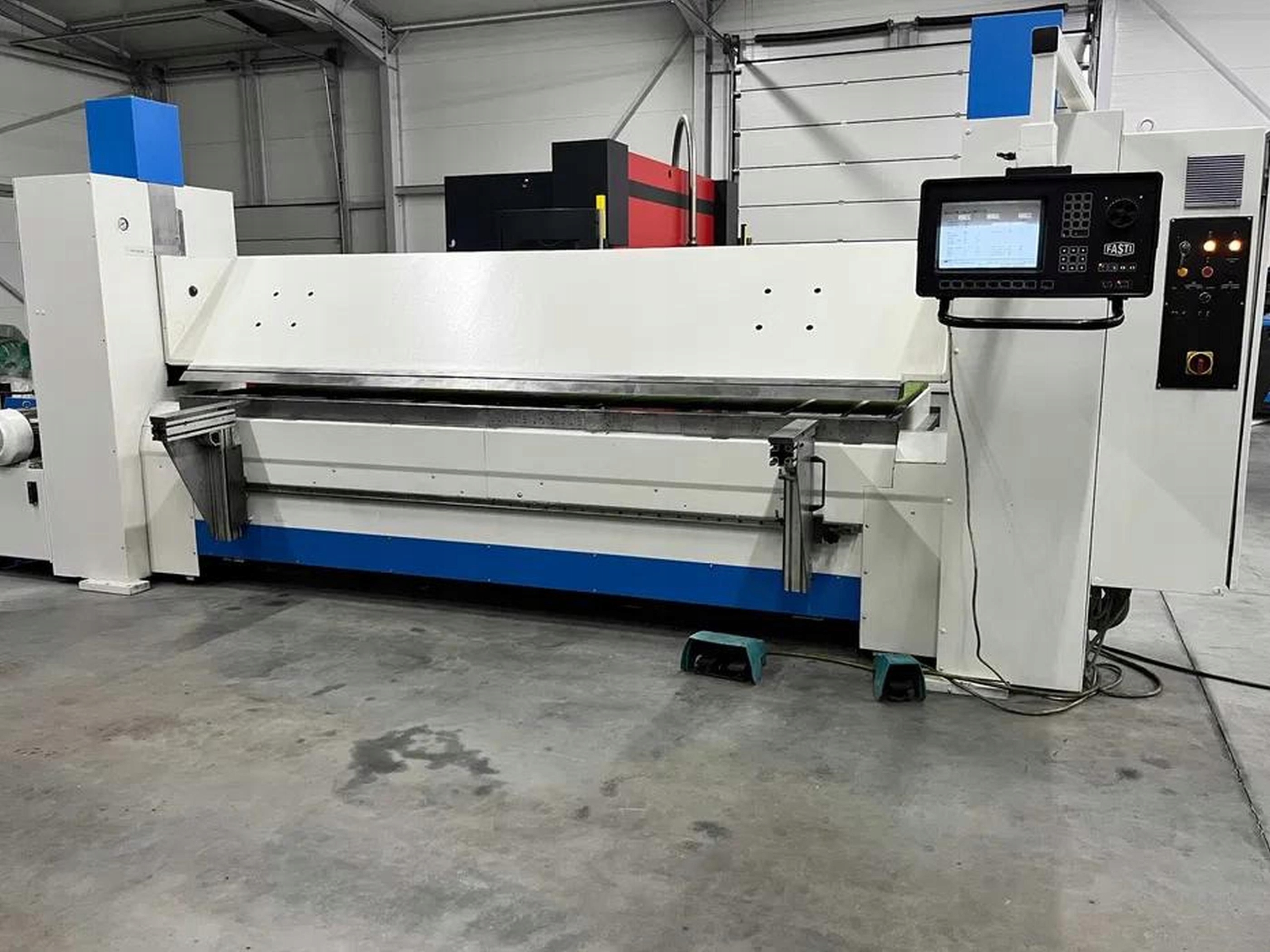 Zaginarka giętarka krawędziarka Fasti Germany typ 726-32/4 CNC 3240 x 4 ...