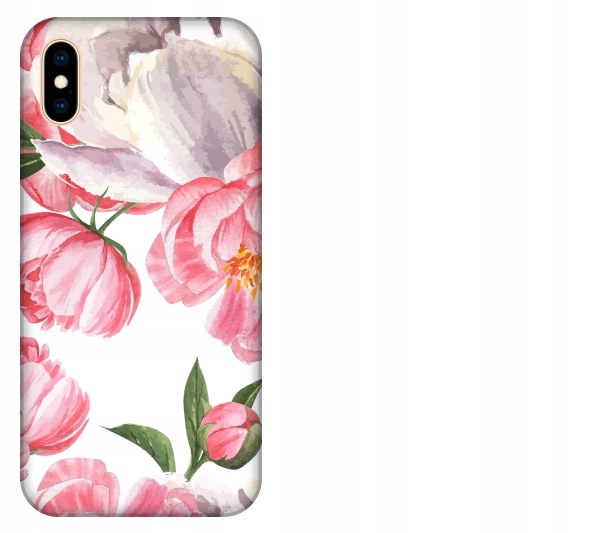 

Etui pokrowiec iPhone Xs Max Floral kwiaty