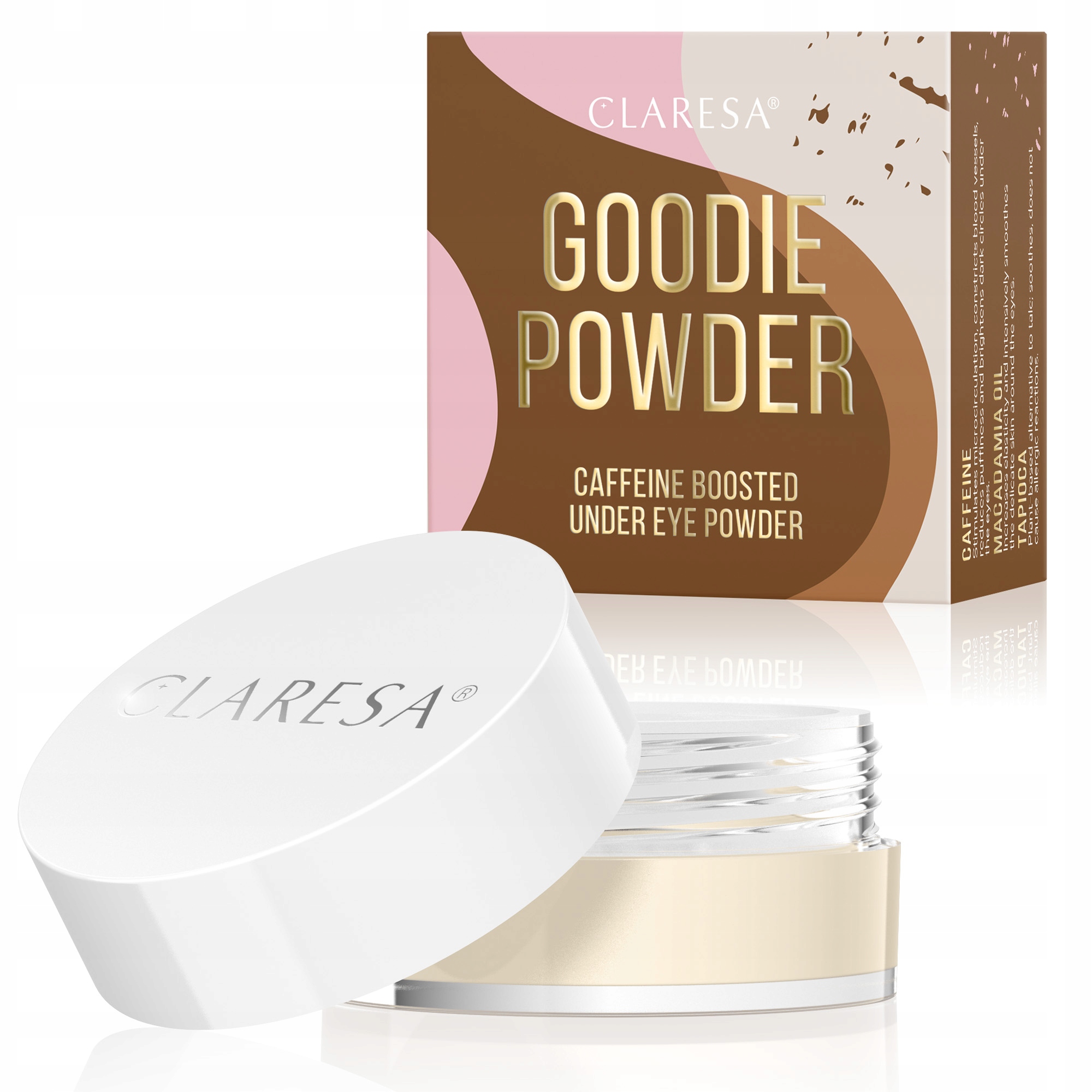 

Claresa Goodie Powder puder pod oczy z kofeiną 6g