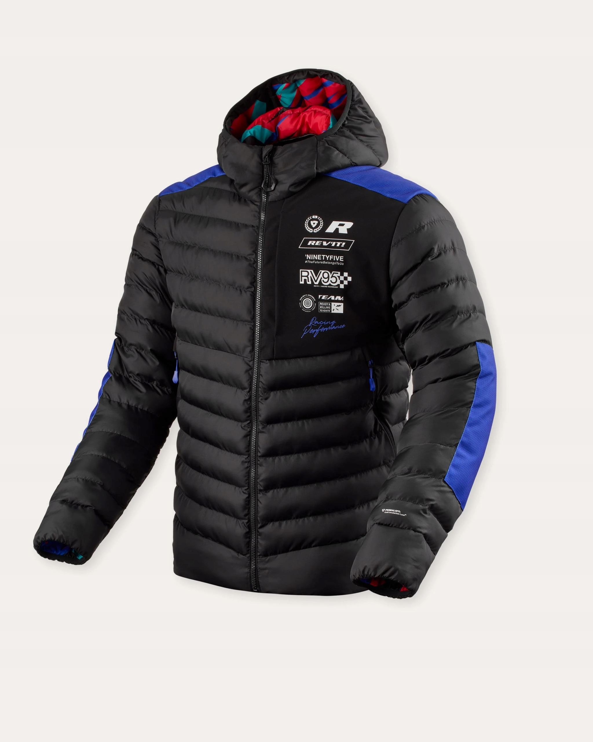Rev'it! Payload Mid Layer prechodná bunda Black-blue veľ. L