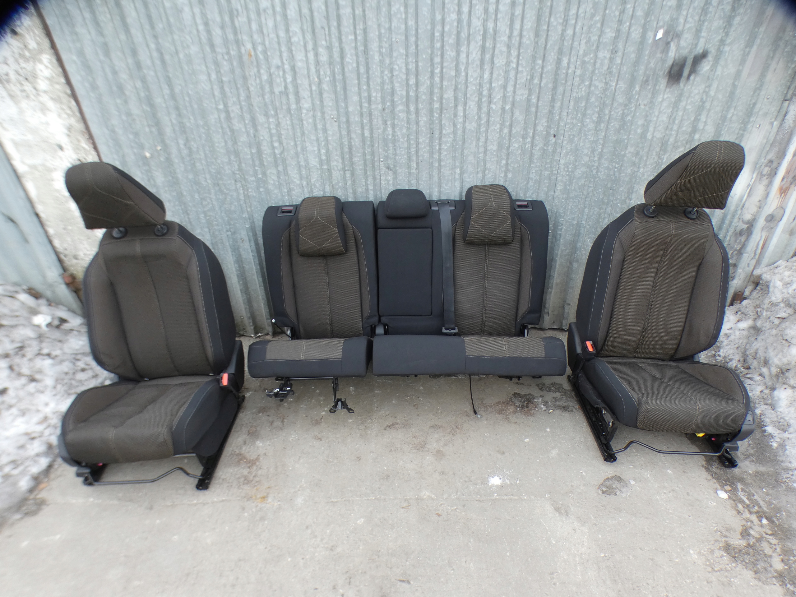 seats CITROEN DS7 material