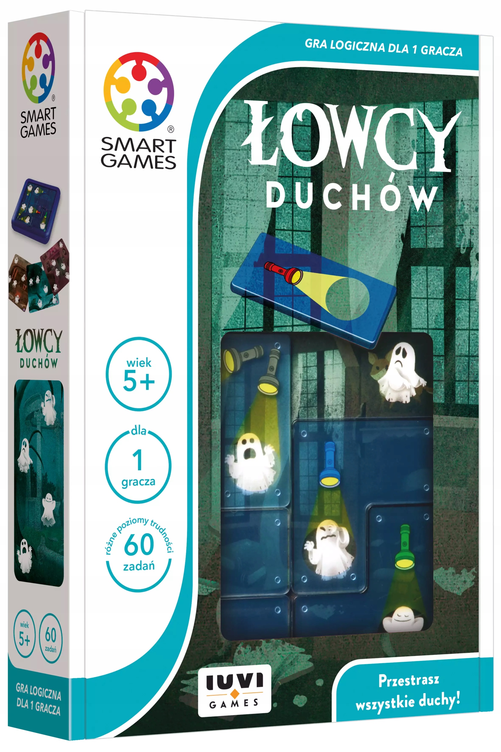 Smart Games Łowcy Duchów Gra Logiczna Łamigłówka Dla Dzieci Podróżna