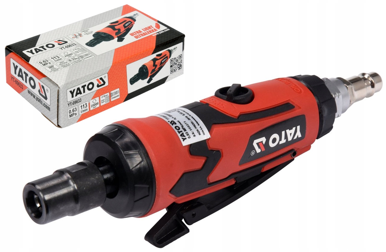 

YT-09633 Szlifierka Prosta Pneumatyczna Yato