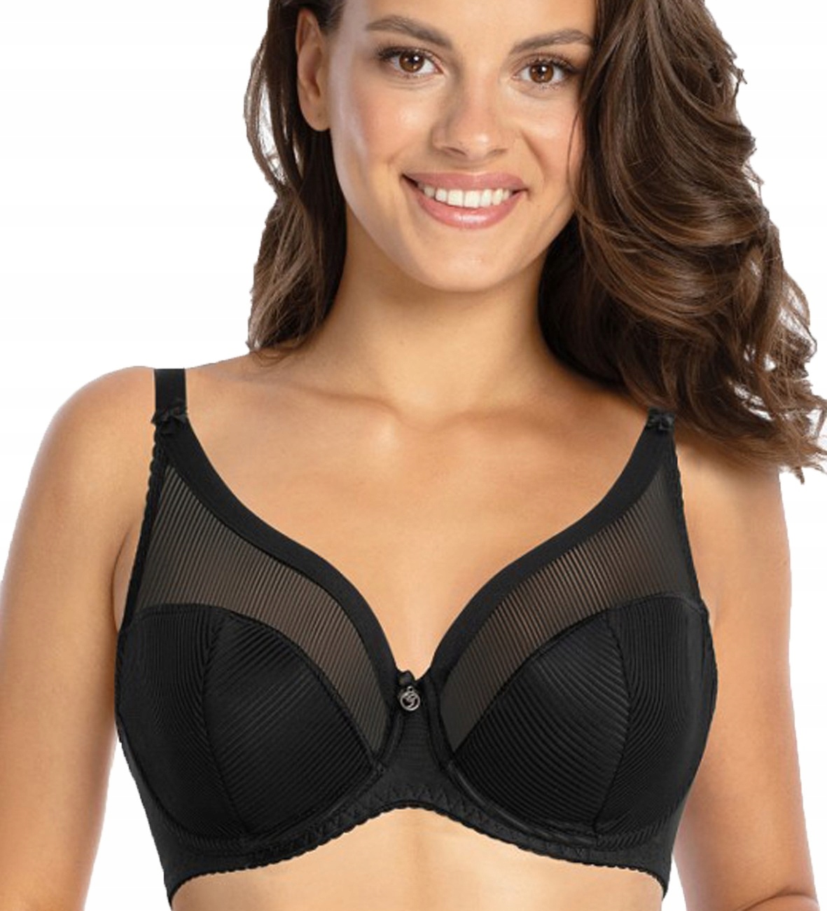 Biustonosz semi soft Gaia Bs 1058 Sonia czarny 85D