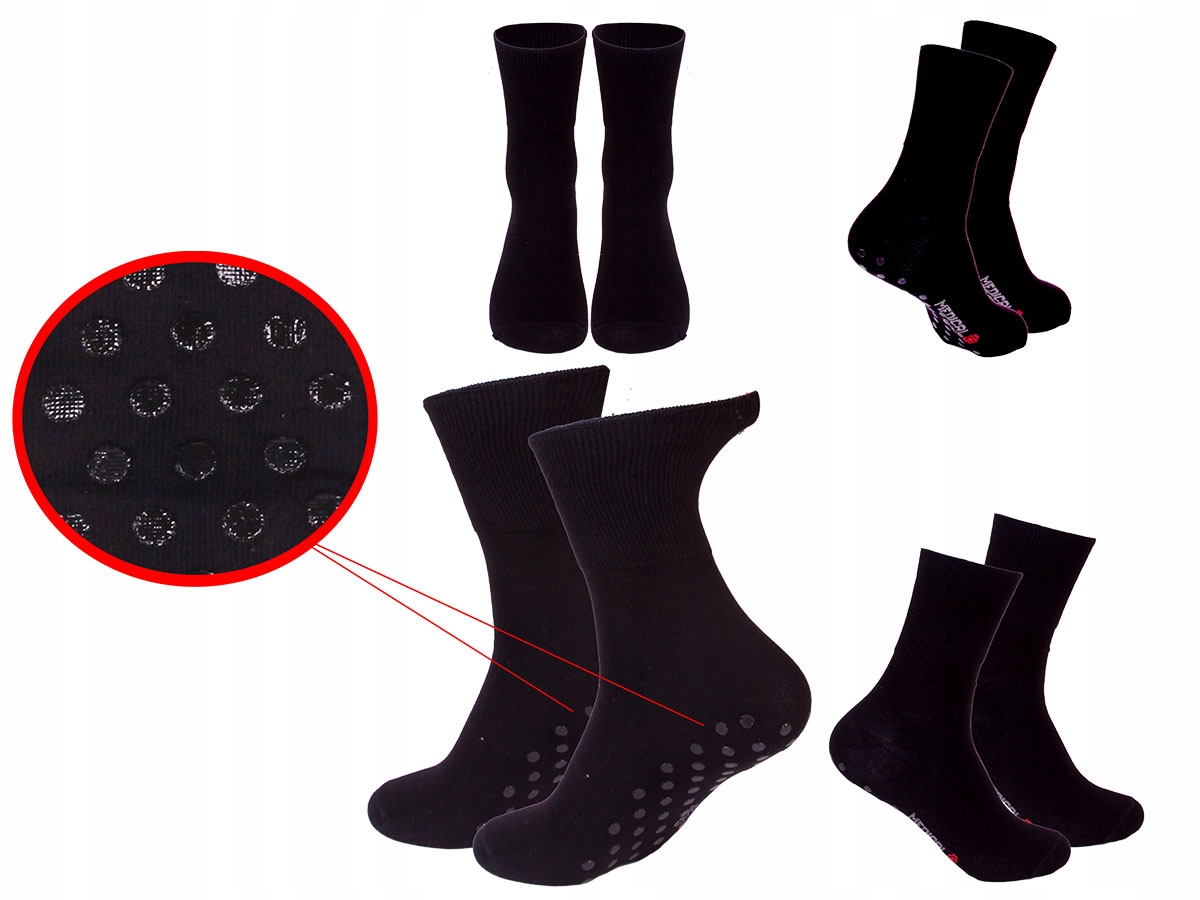 

4x Skarpety Medical Skarpetki Abs Polskie 44-46