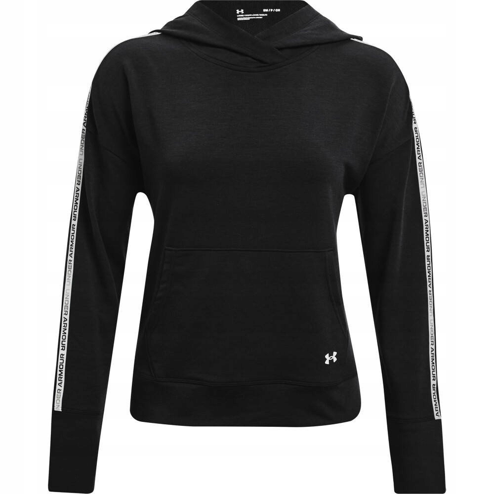 mikina s kapucí Under Armour Rival Terry Taped Hoodie Černá vel. XL