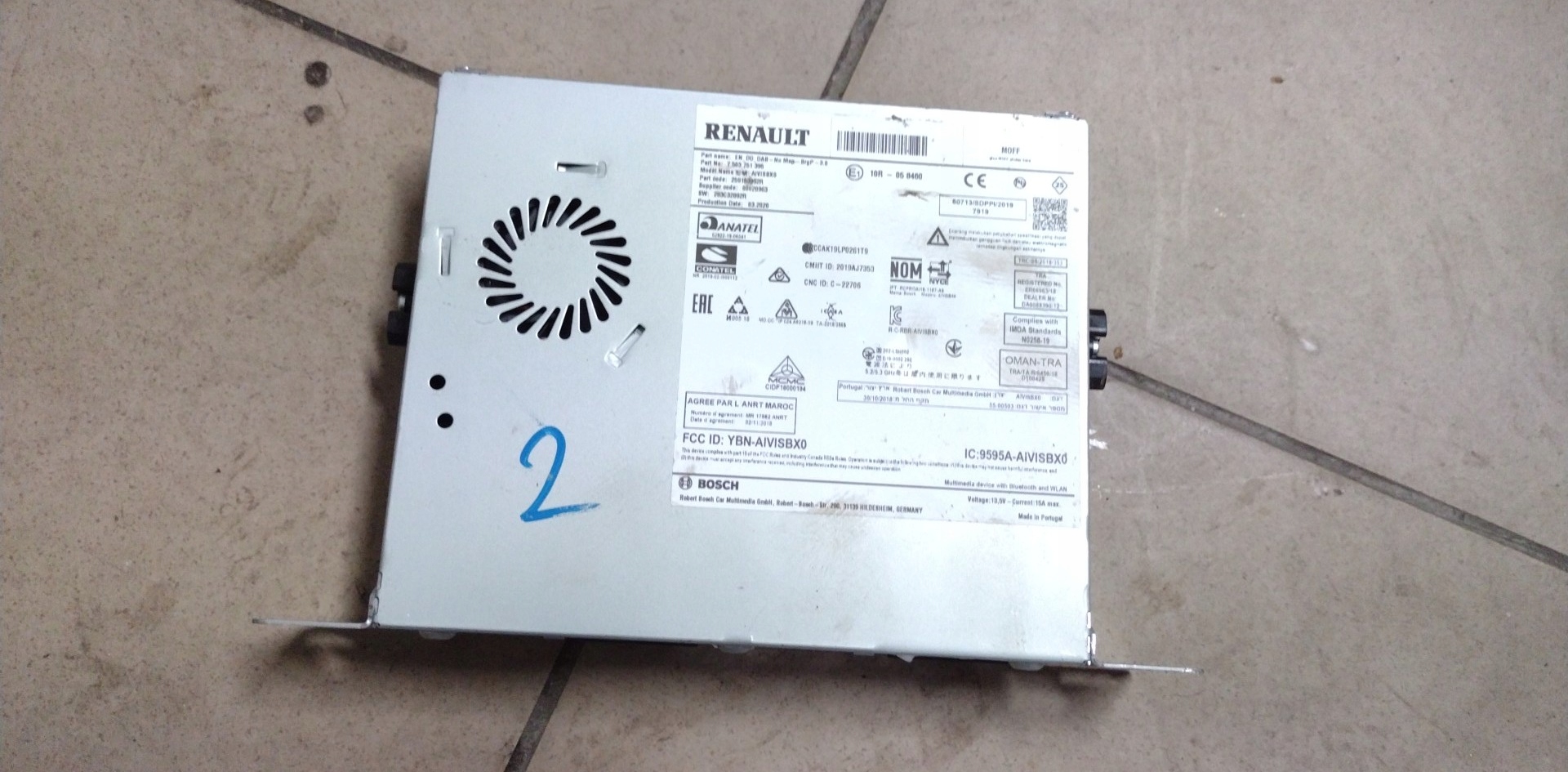 НАВІГАЦІЙНИЙ ЗЧИТУВАЧ RENAULT CLIO V 259153952R