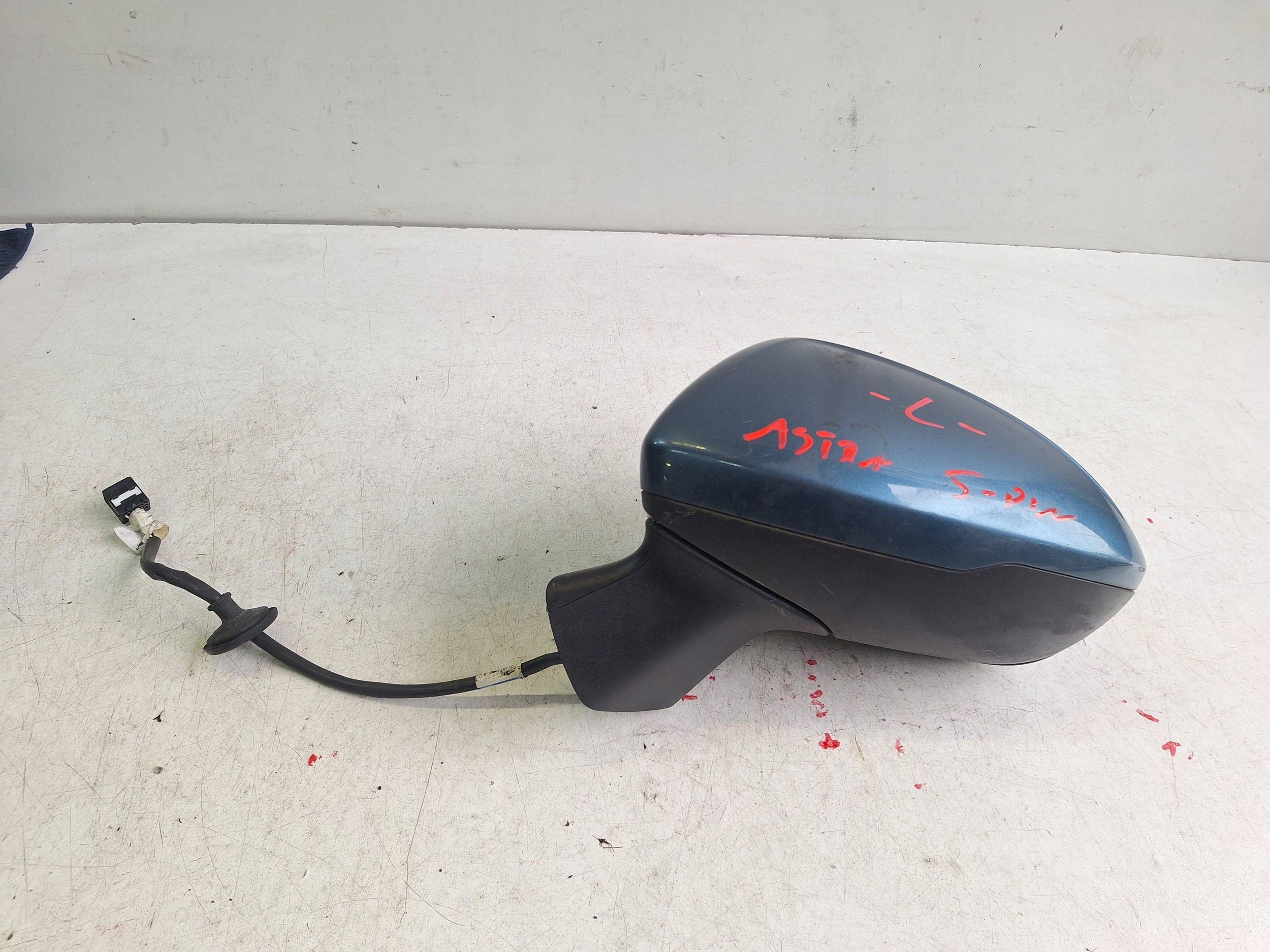 OPEL ASTRA K 15-19 mirror left 5-PIN UK-ANGLIK