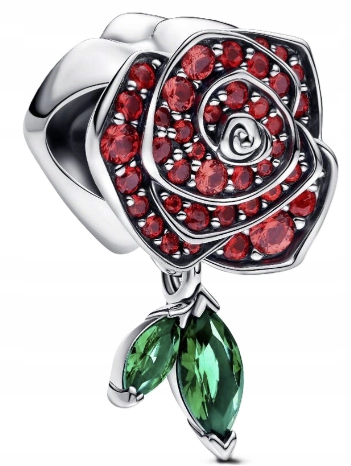 Přívěsek Pandora Lesklá Růže V Růžici 793201C02